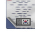 South Korea Soccer Flag Galaxy Z Fold6 Skin